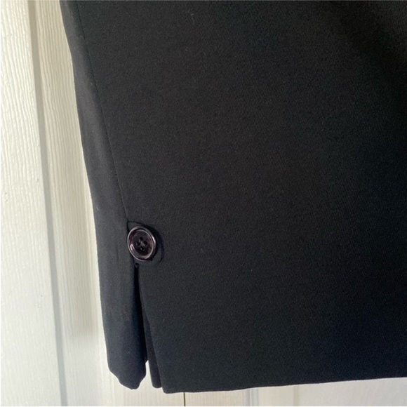 Valentino Garavani 100% Wool Pencil Classic Skirt Black Size 6 - Picture 10 of 10
